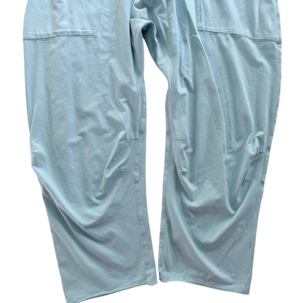 Free People Hot Shot Onesie Seafoam Blue Romper Size Extra Small Casual Comfort - Picture 4 of 7